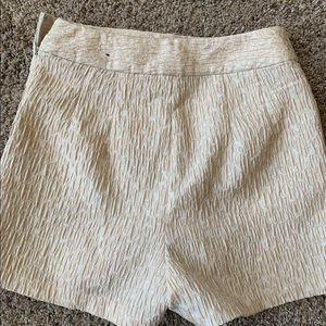 Express pale pink seed sucker shorts